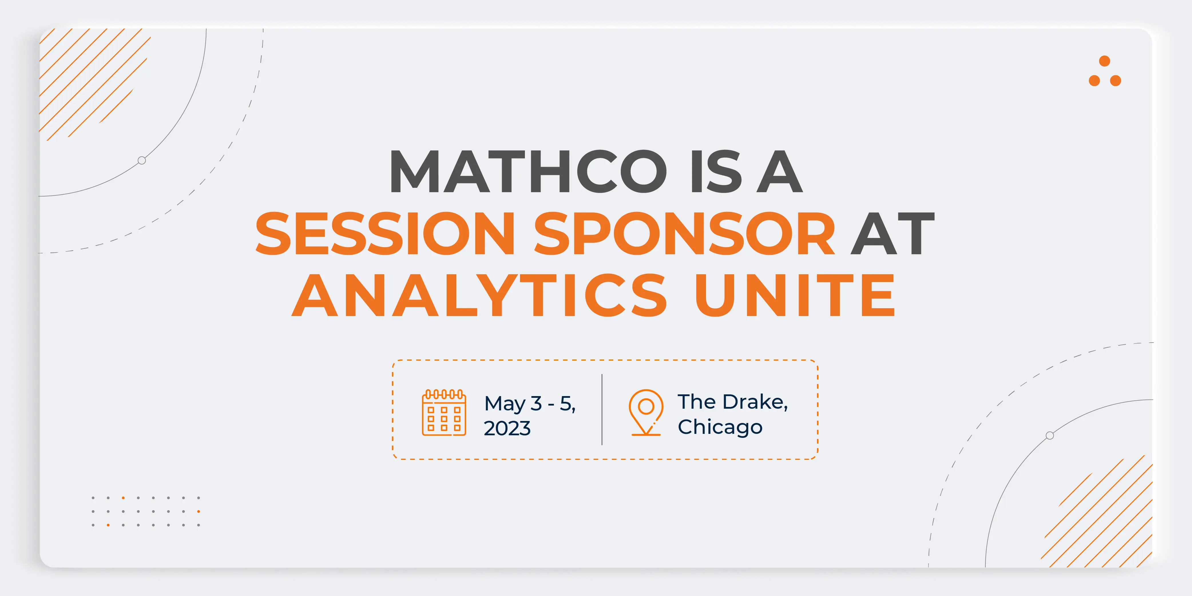 MathCo Sponsor Analytics Unite